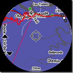 Fenix 6X Pro Solar Garmin map Marine theme